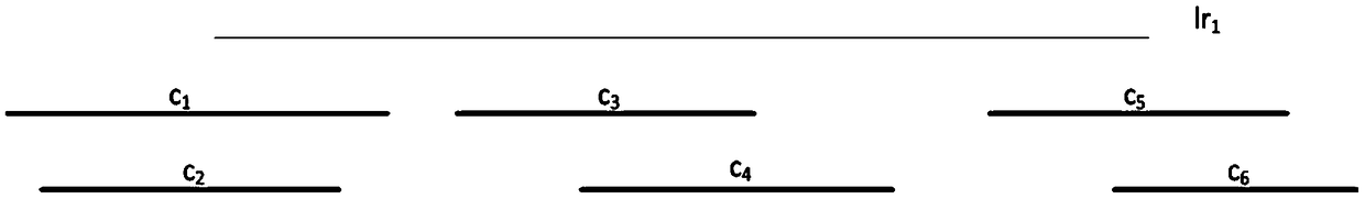 Scaffolding method based on long readings and contig classification