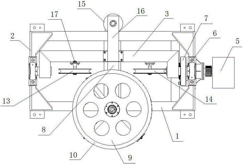 Isolation apparatus for drum-twisting crawling traction type cable former