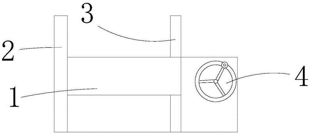 Building material foaming mold with device capable of being manually rapidly opened and positioned