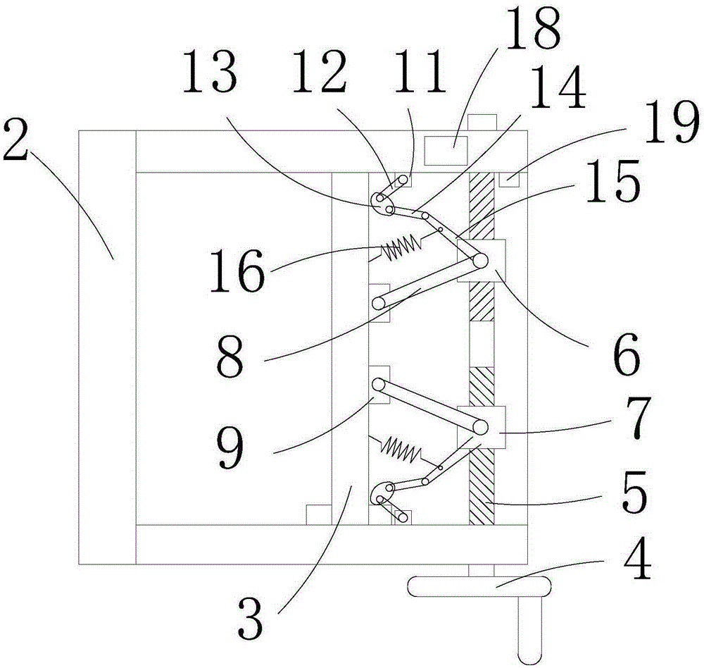 Building material foaming mold with device capable of being manually rapidly opened and positioned