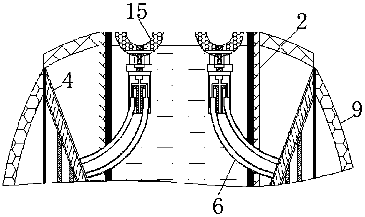 Liquid fuel jet engine oxidant drainage equipment