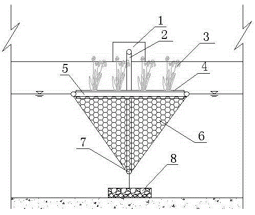 Novel microenvironment efficient biological filter bed system for surface water treatment