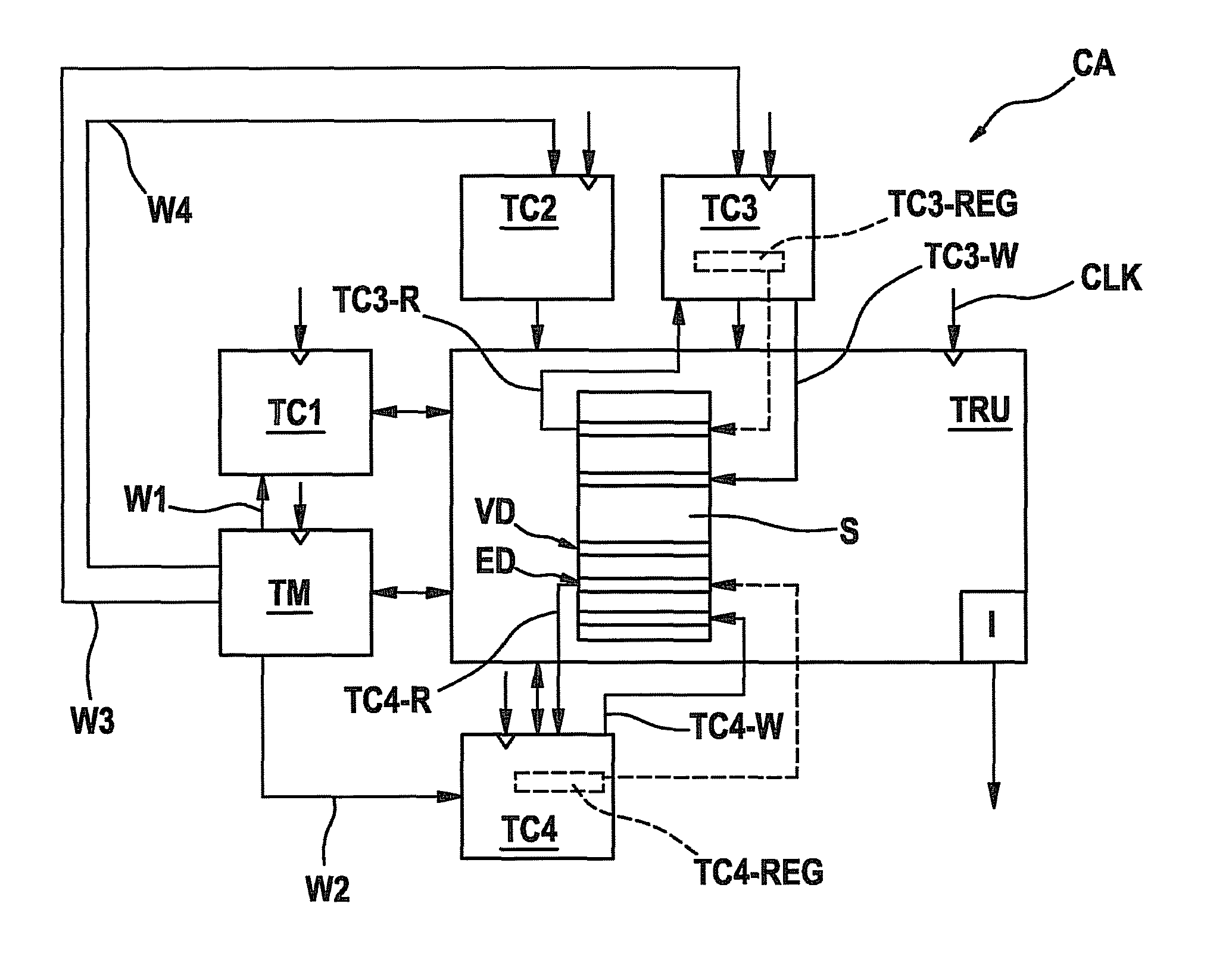 Circuit arrangement for signal pick-up and signal generation and method for operating this circuit arrangement