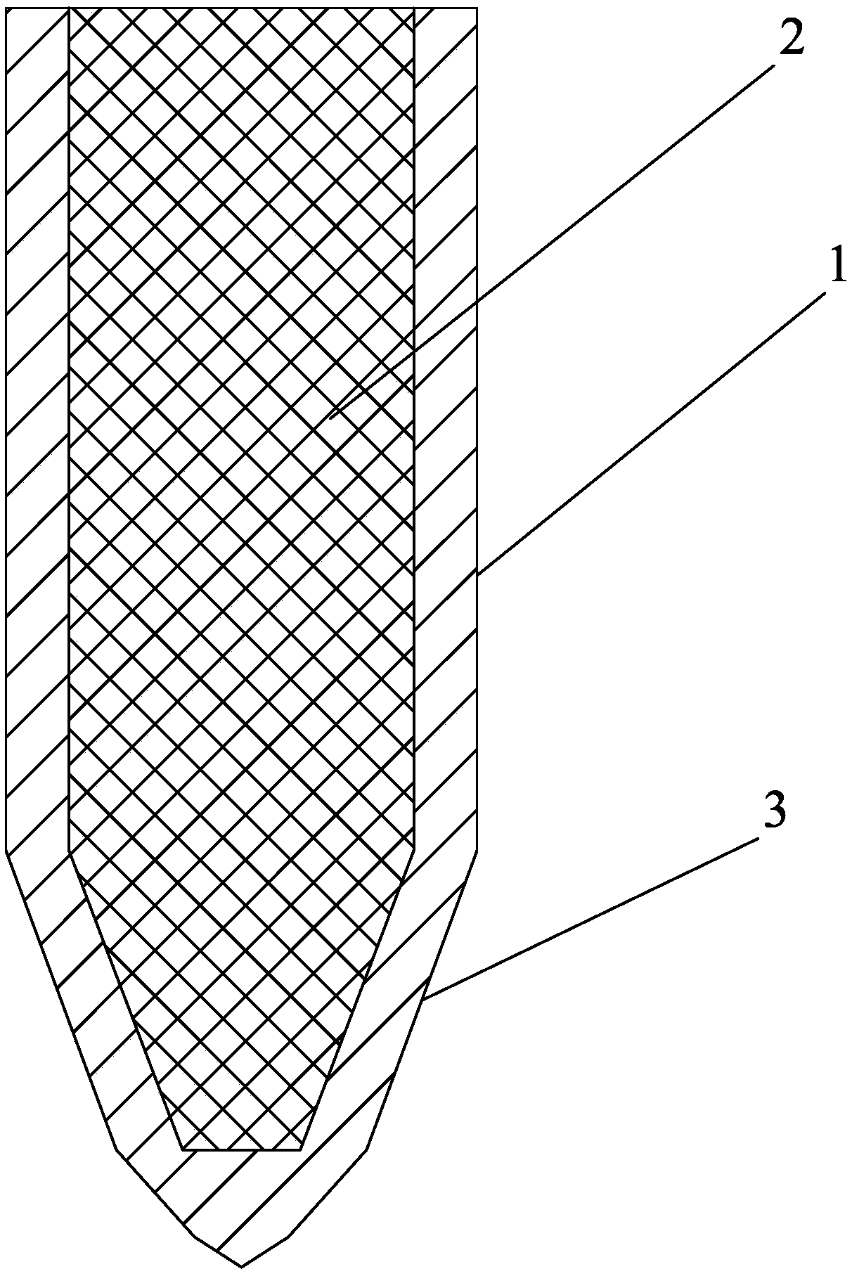 Integrated pipe pile