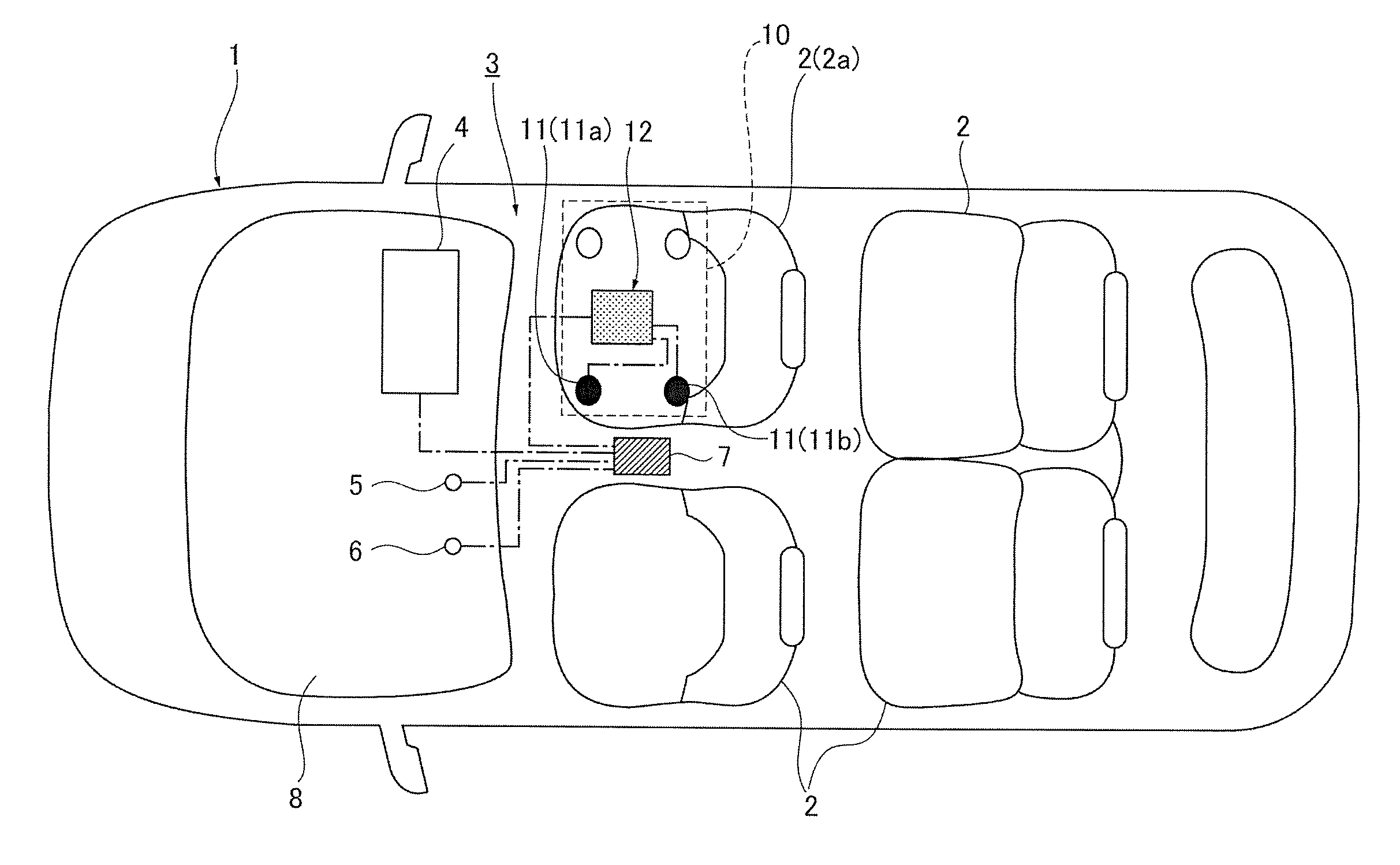 Vehicle passenger detection system