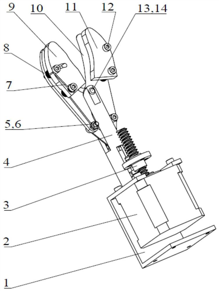 A kind of manipulator terminal device and its picking method for stringing tomatoes