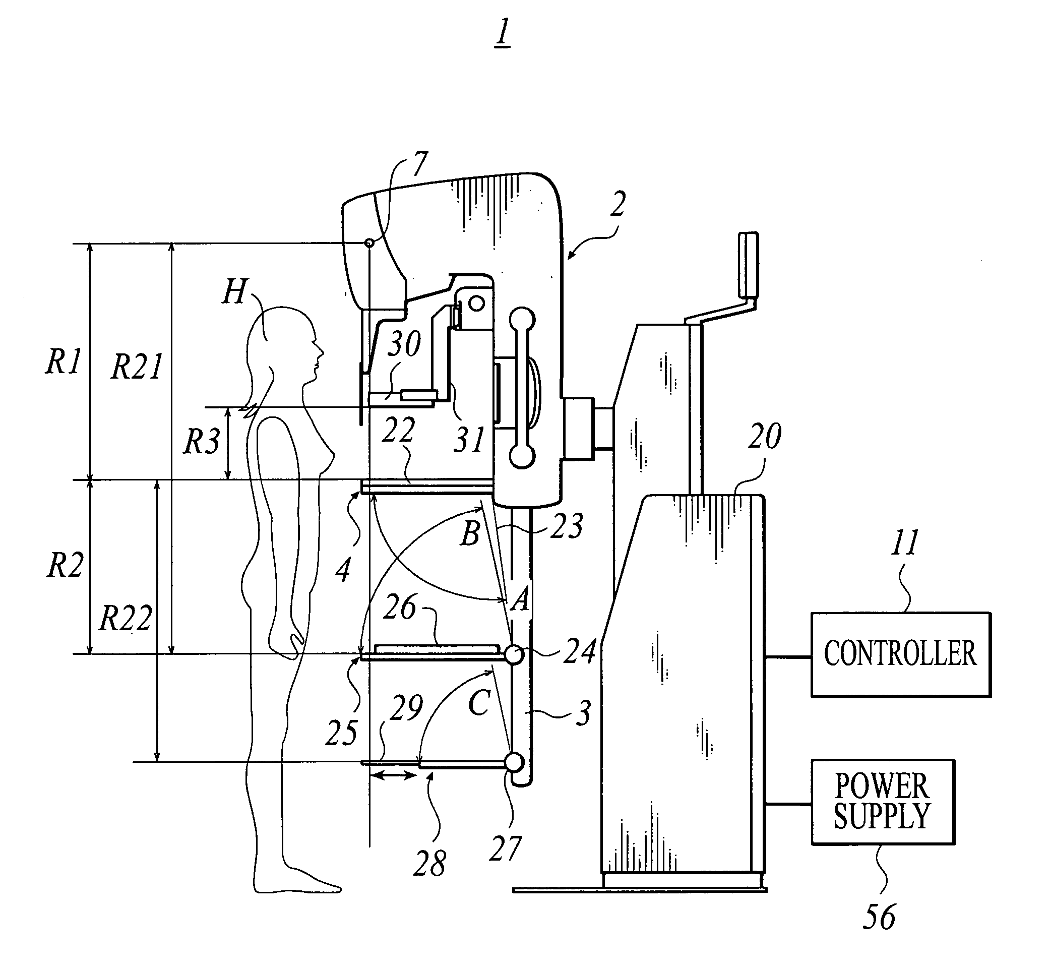 Mammography apparatus