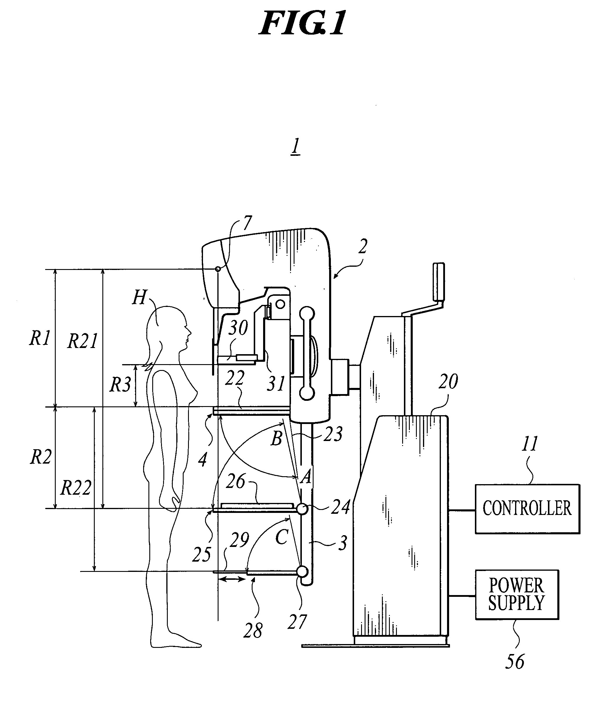 Mammography apparatus