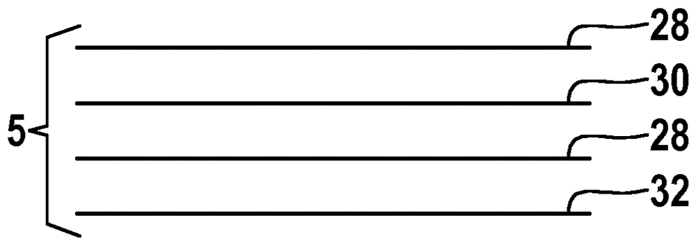 Composite anode for a galvanic cell and a galvanic cell