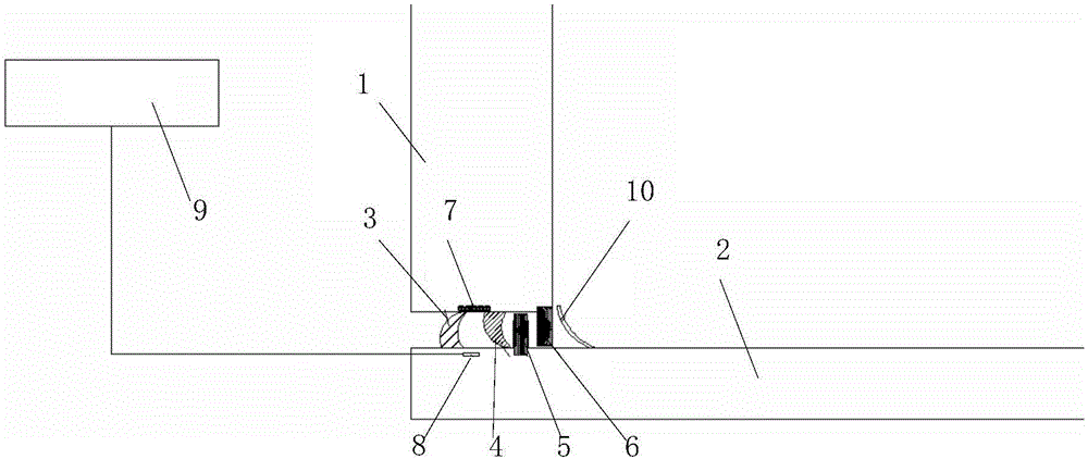 Seal structure for ultralow temperature environment simulation equipment door