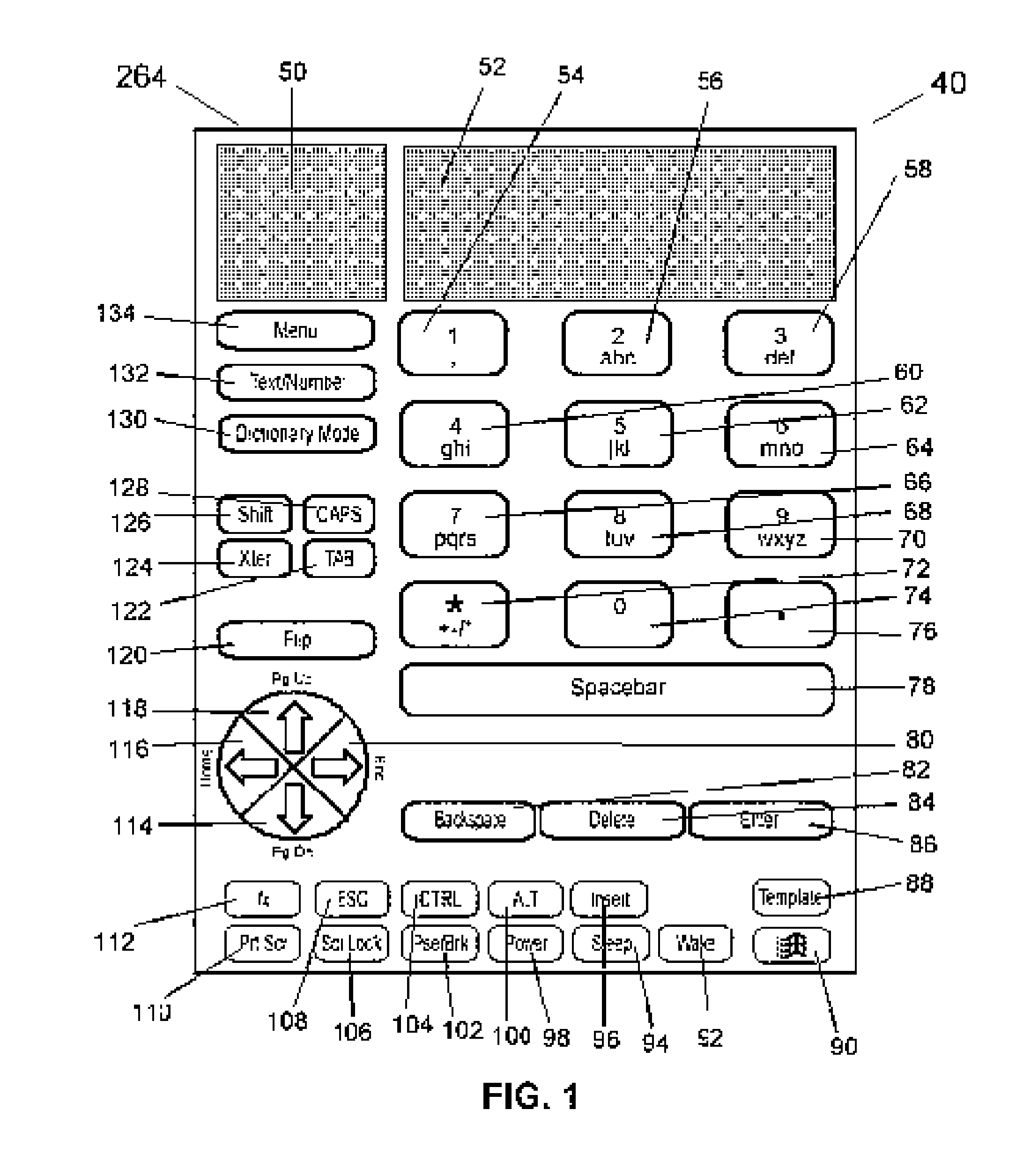 Predictive text computer simplified keyboard with word and phrase auto-completion (plus text-to-speech and a foreign language translation option)