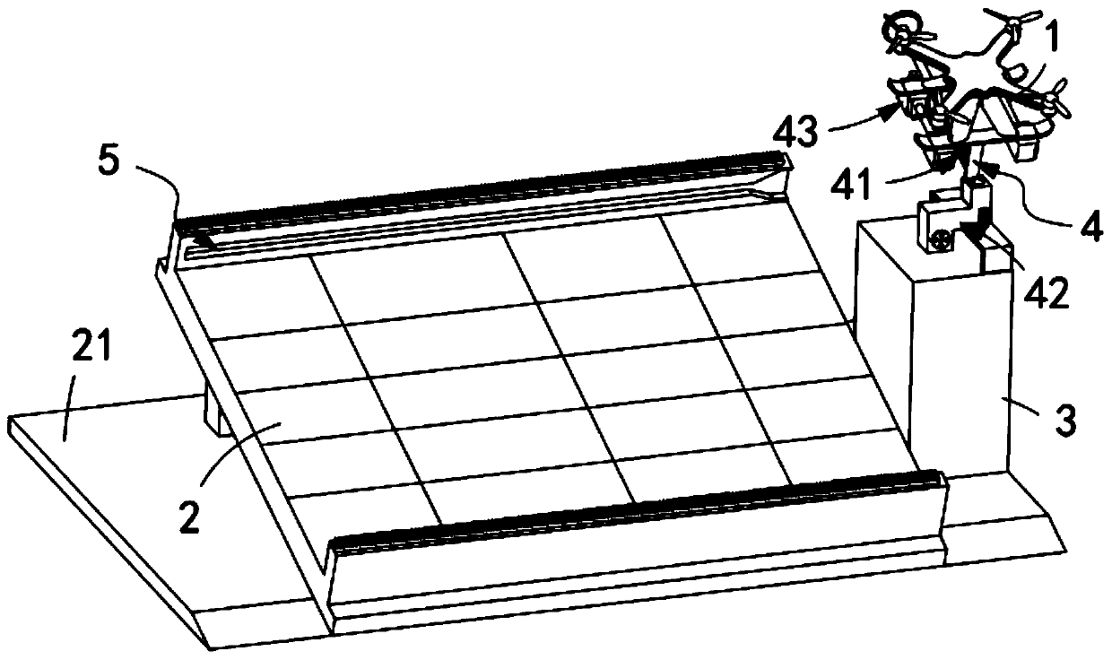 Solar panel cleaning unmanned aerial vehicle