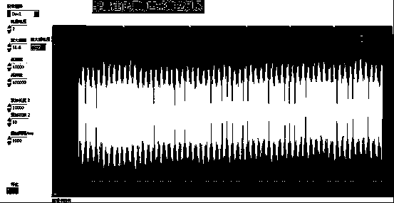 Method for testing low-frequency noise of amorphous silicon membrane