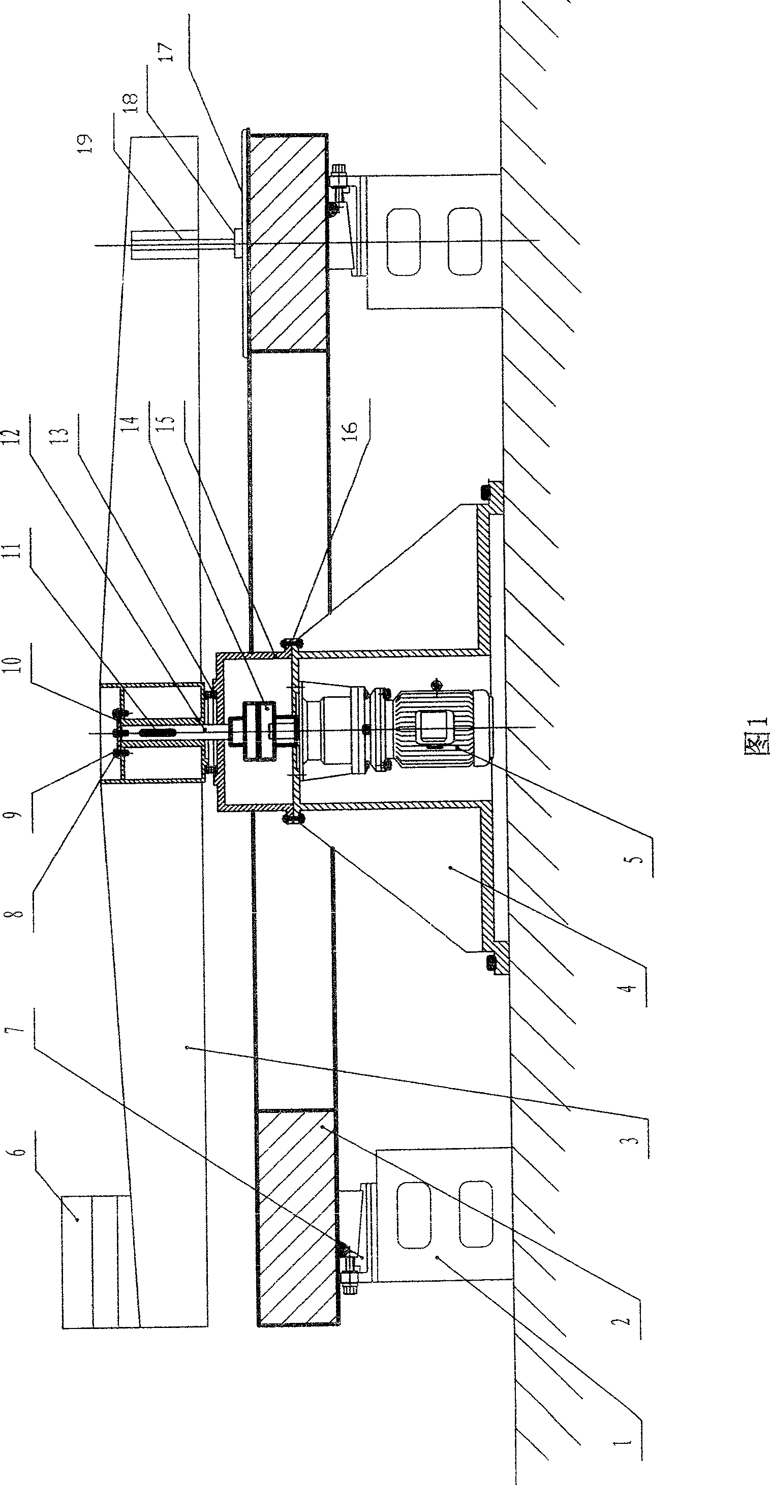 Hydraulic generator mirror plate grinding apparatus and process