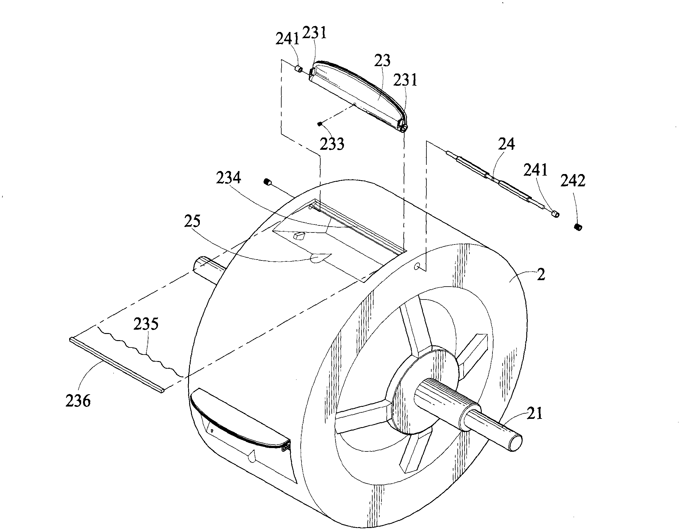 Improved structure of rotary engine