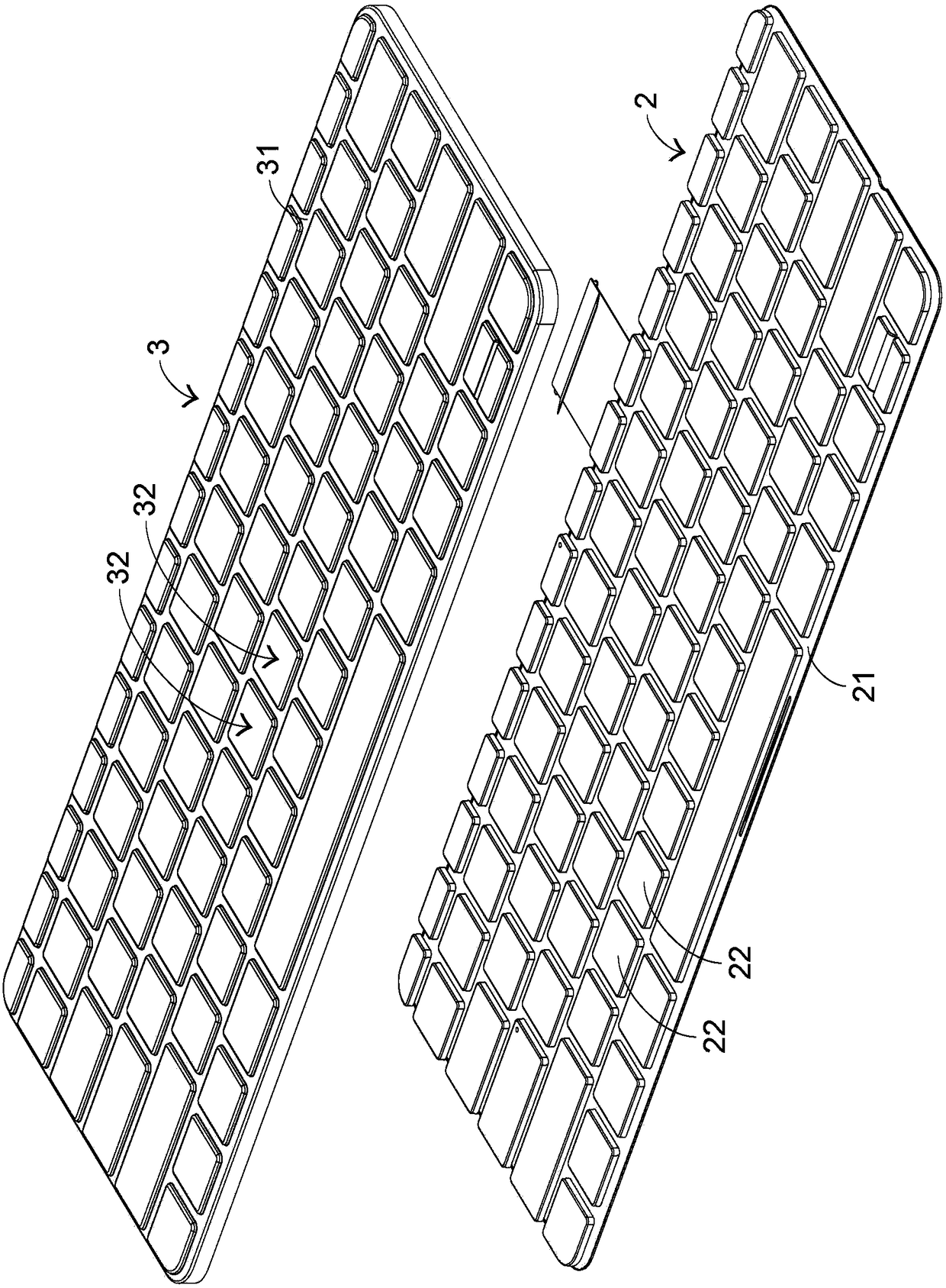 Protective cover and keyboard