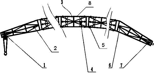 Second transfer belt turning device