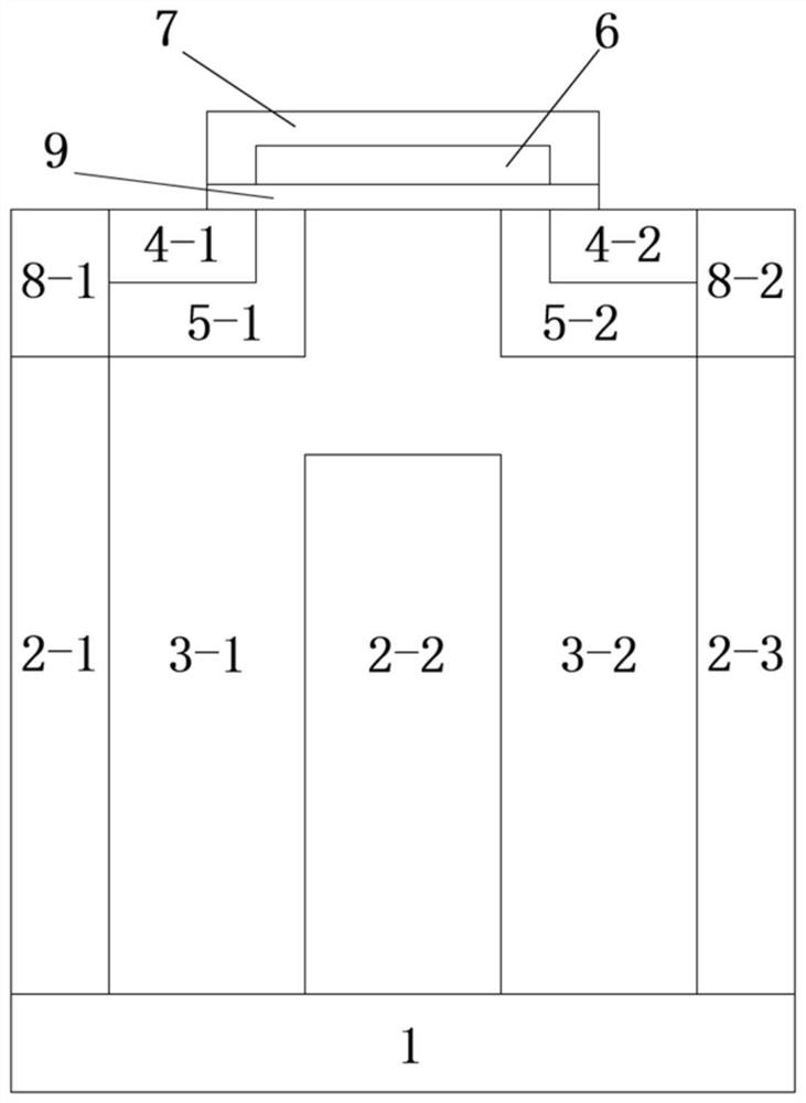 Irradiation-reinforced SiC super-junction MOS structure