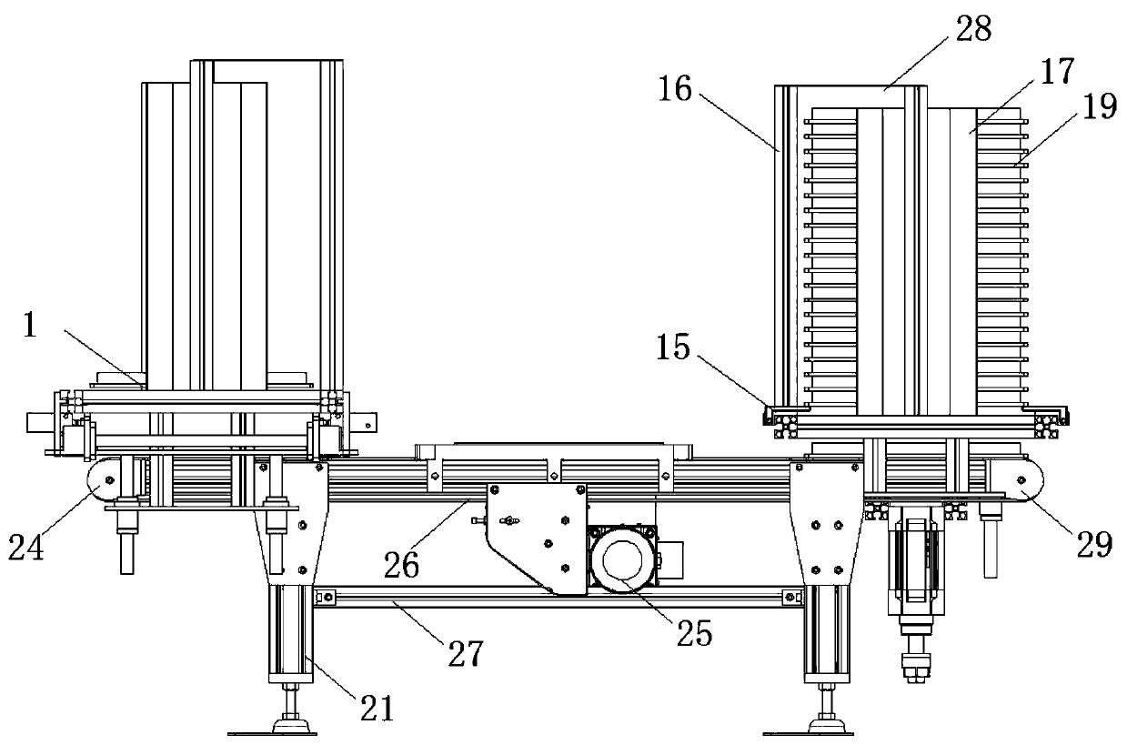 A glass panel integrated processing device and processing method thereof