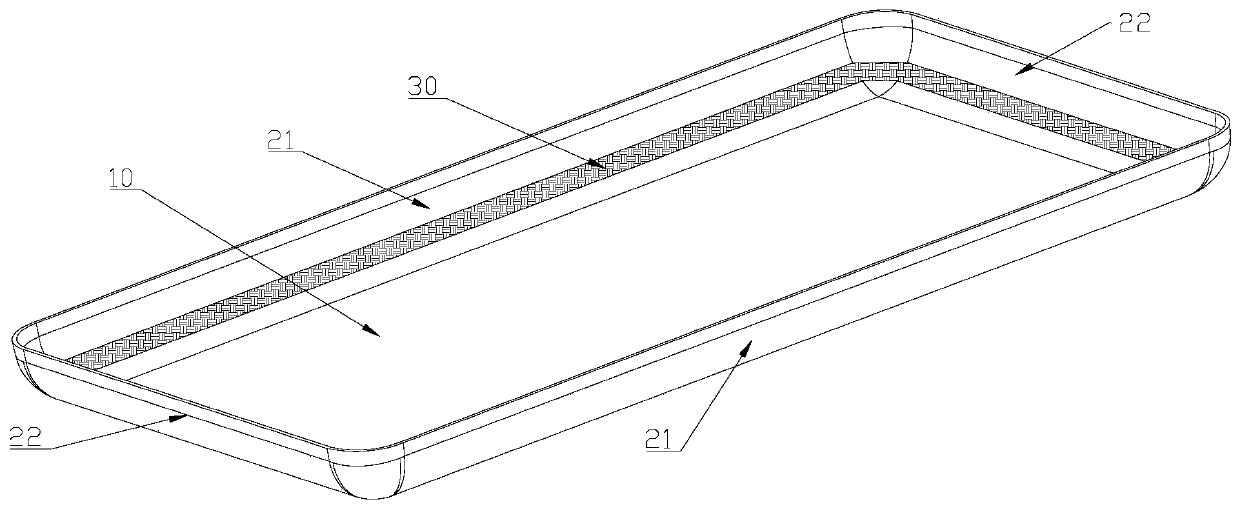 Processing method for coating 3D glass by light-shielding film for