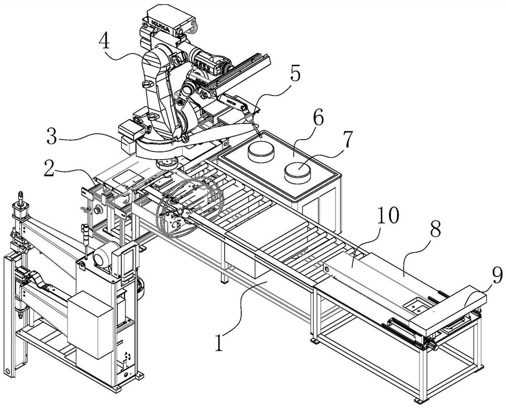 A welding positioning device for a door panel column