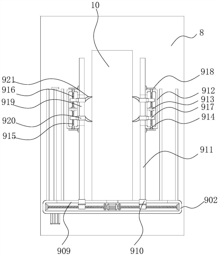 A welding positioning device for a door panel column