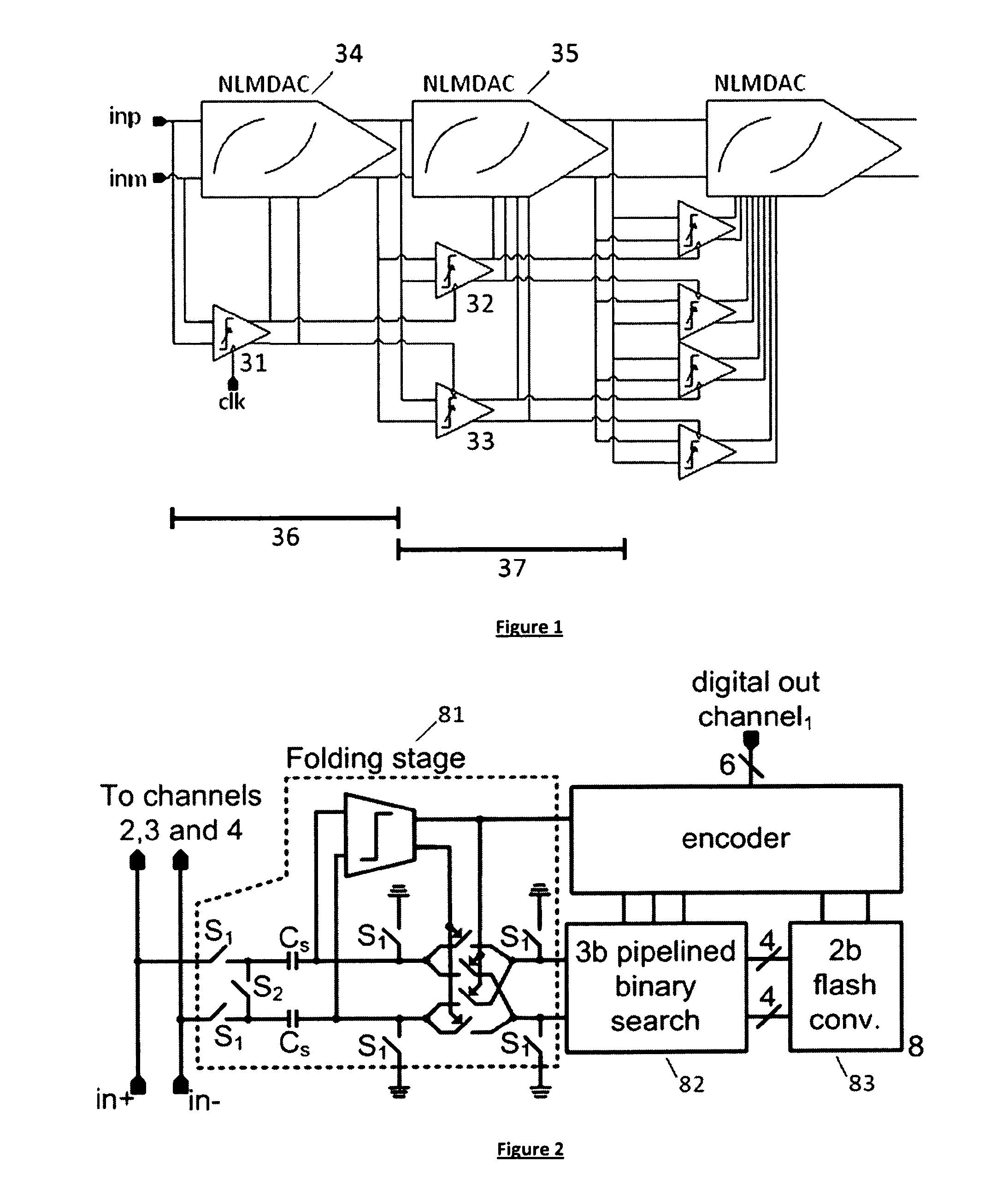 Interleaved Pipelined Binary Search A/D Converter