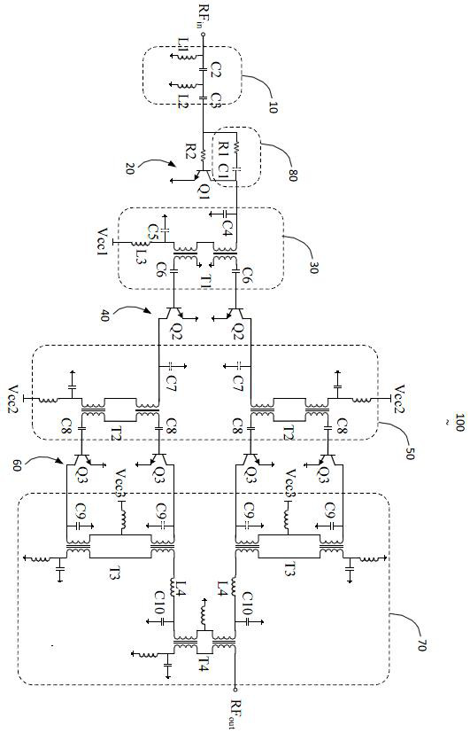 A RF Power Amplifier Based on Transformer Matching Network