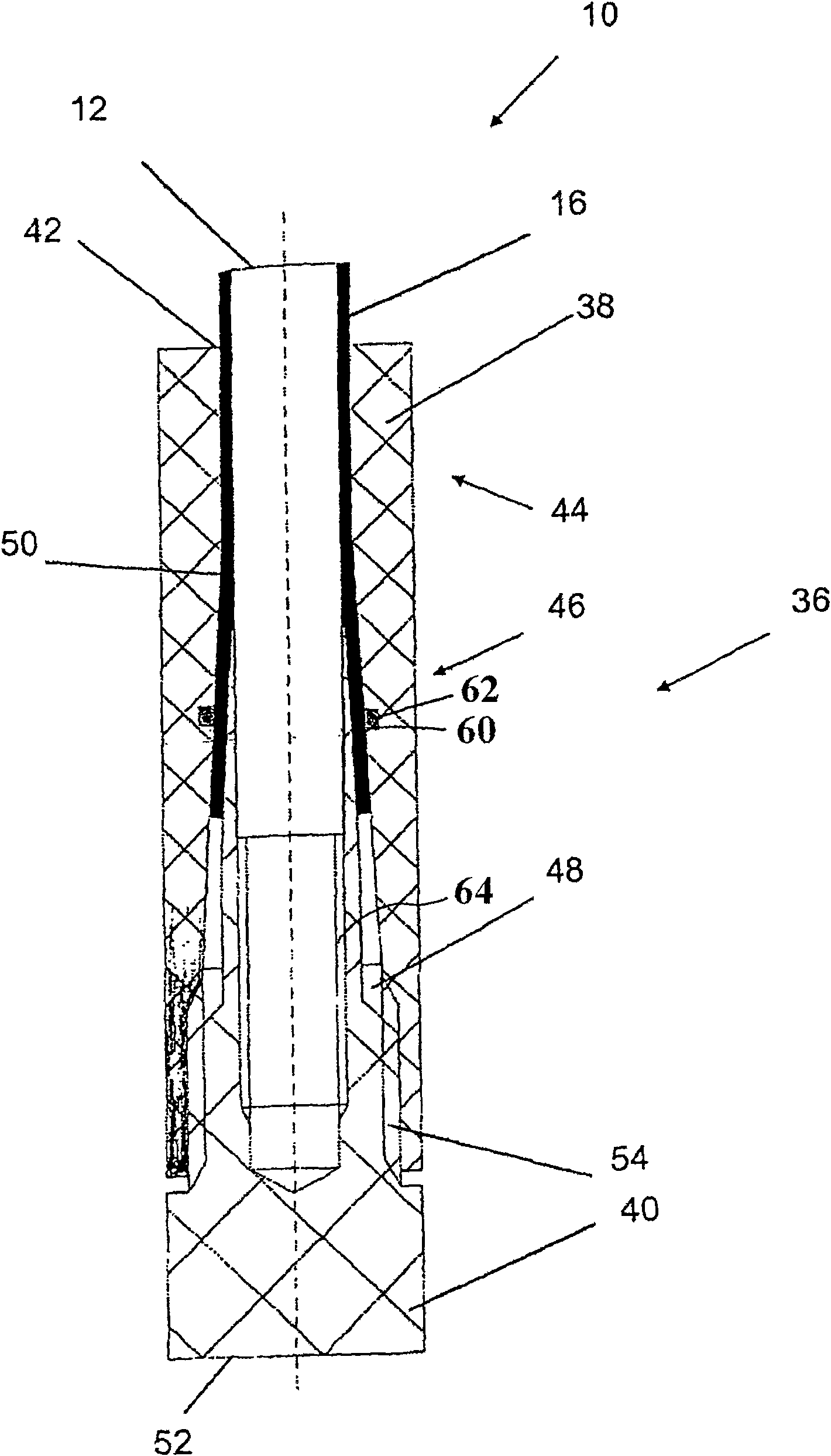 Capacitive level probe