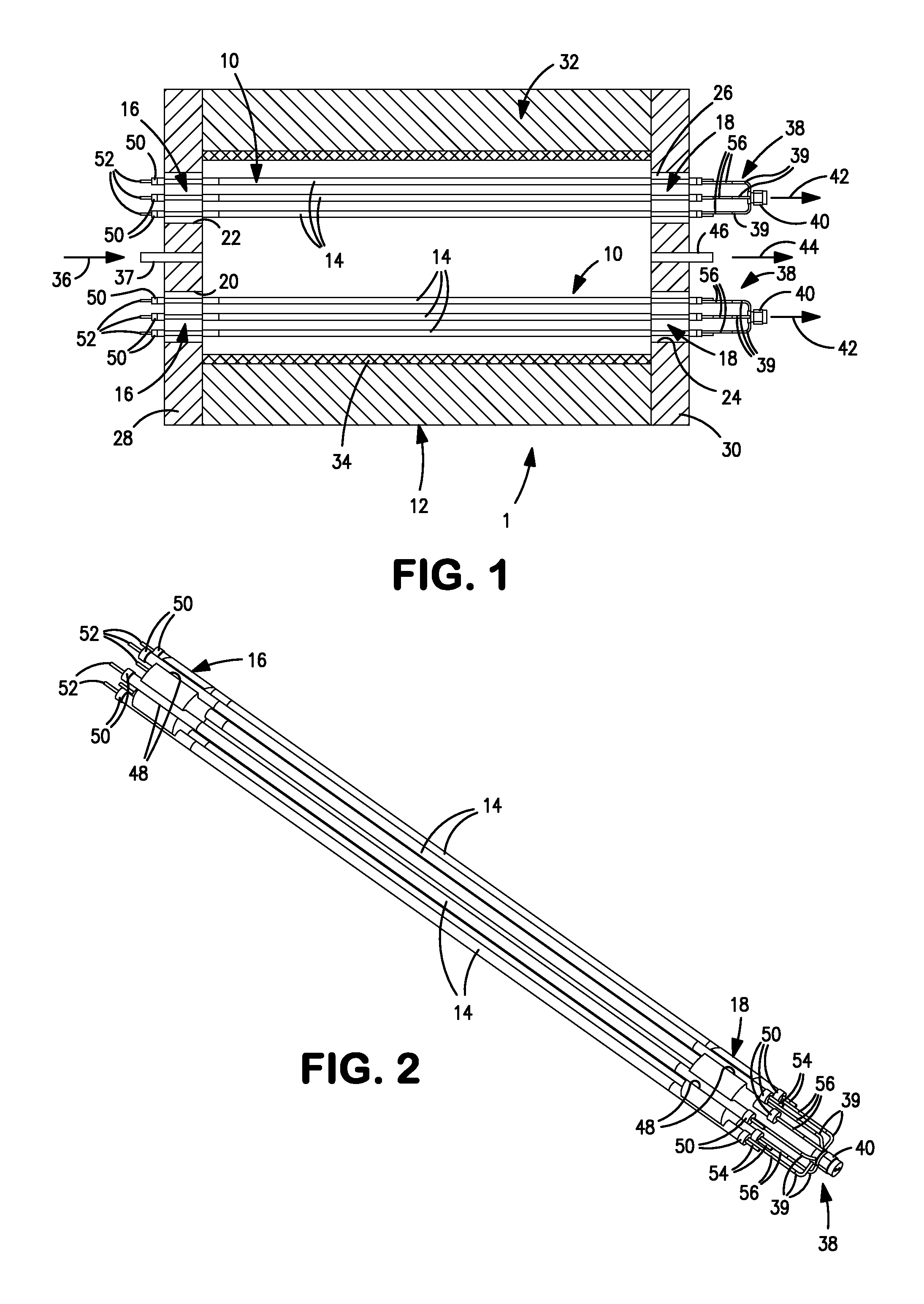 Oxygen separation assembly and method