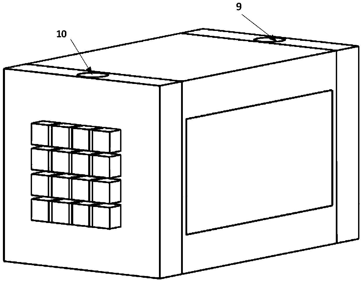 An Array Rod Laser Amplifier