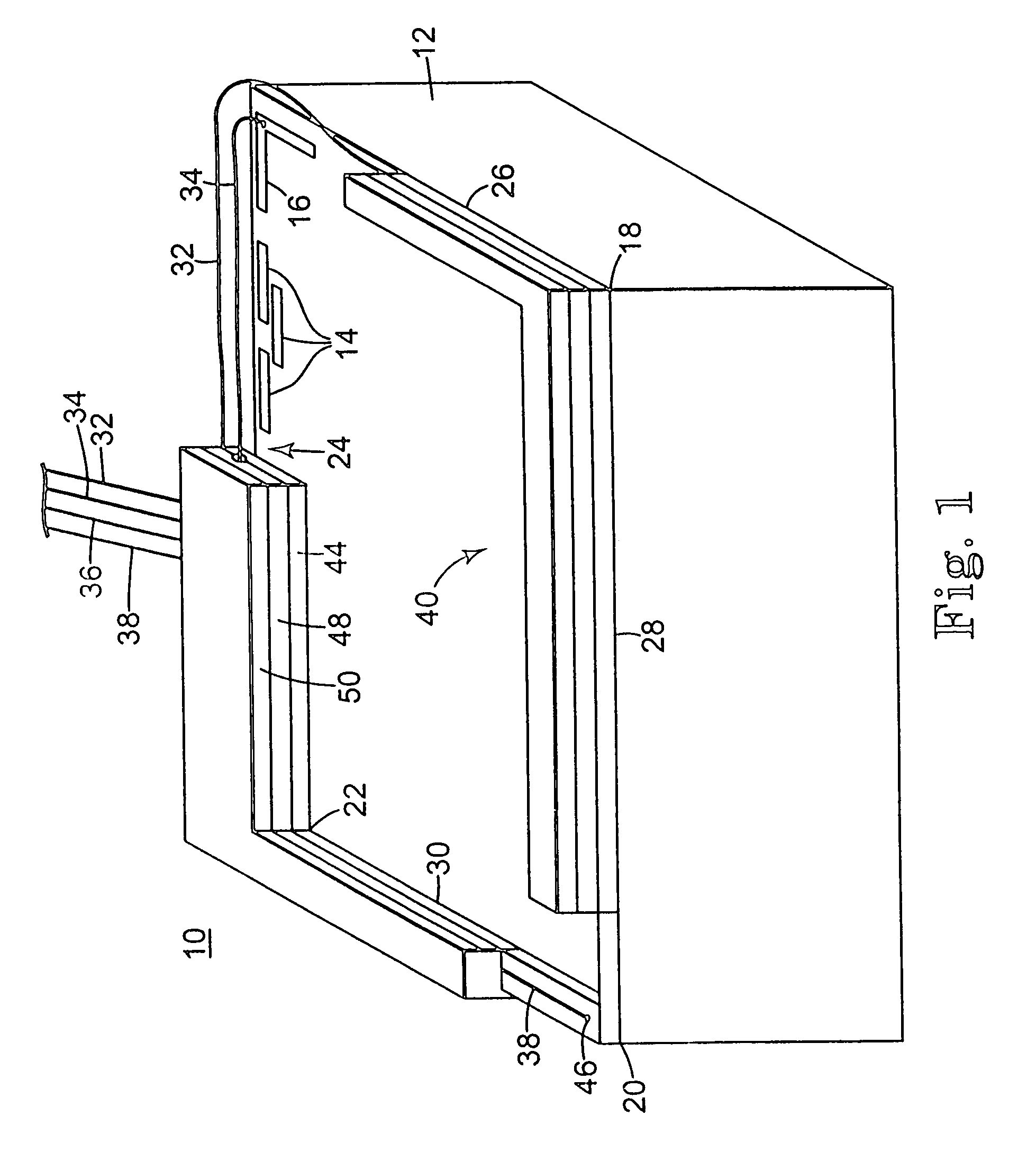 Method of applying an edge electrode pattern to a touch screen