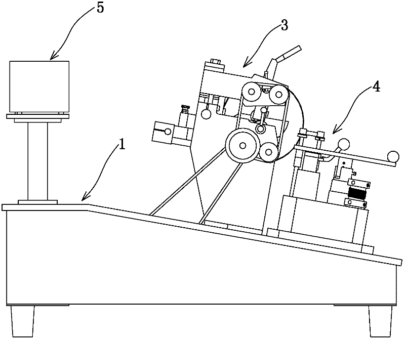 Wire winding machine for annular coil