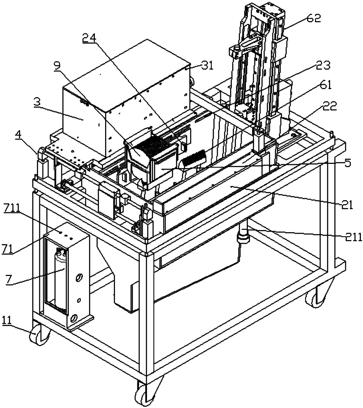 Semiconductor wafer cleaning and drying device