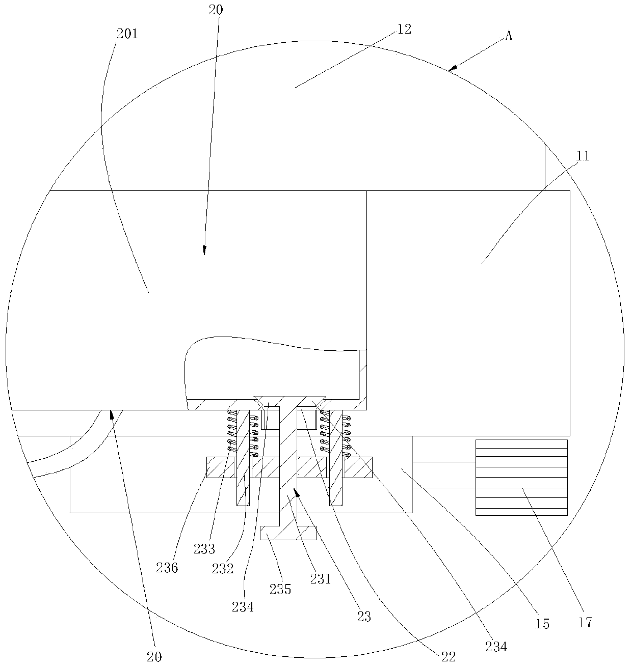 Foamed brick cutting device capable of reducing cutting resistance