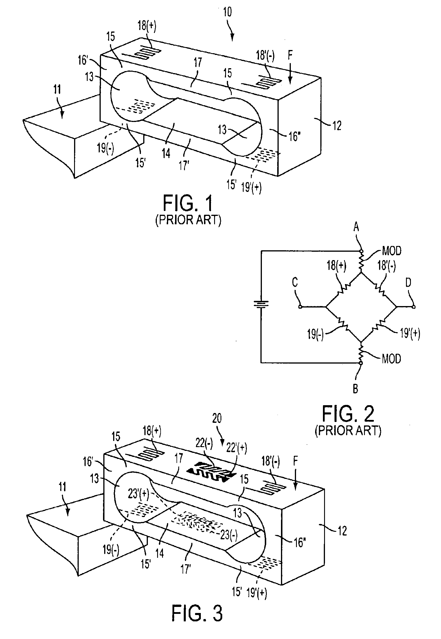 Bending beam load cell with torque sensitivity compensation