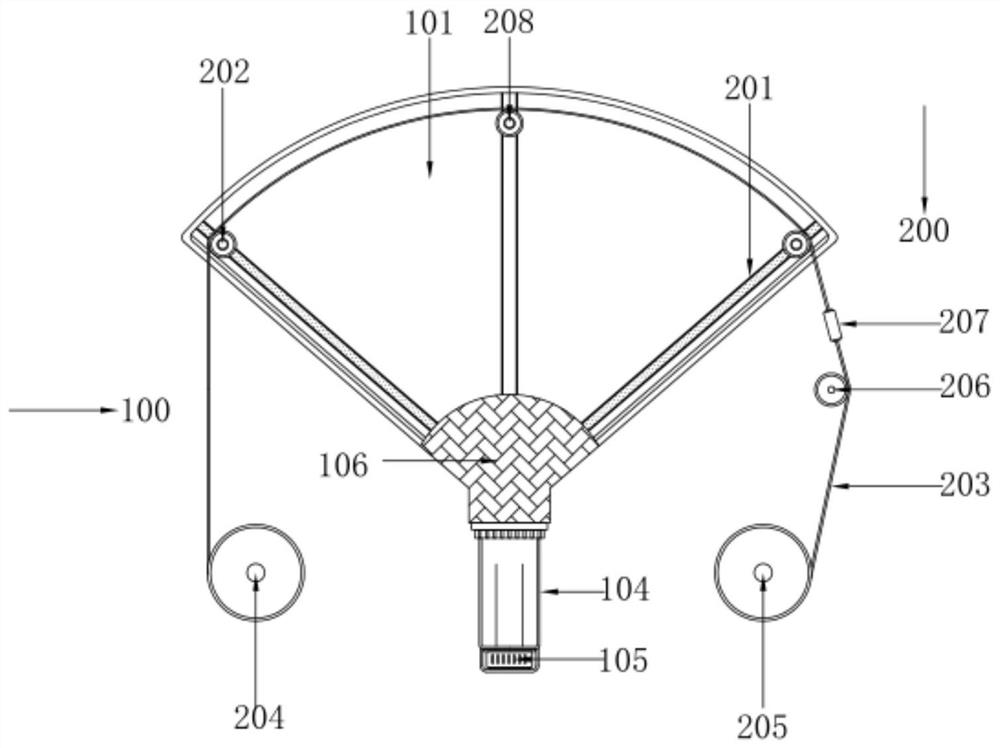 A convenient auxiliary protective device for lathes and its use method