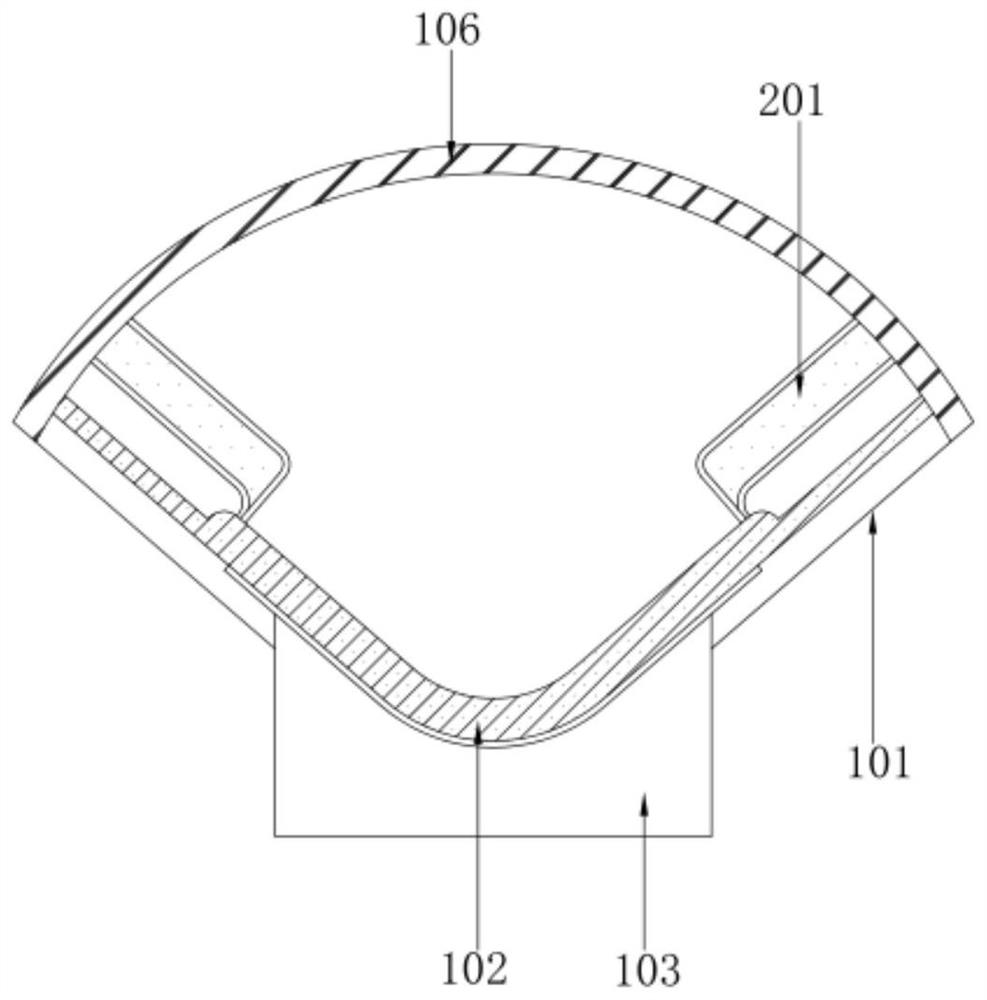 A convenient auxiliary protective device for lathes and its use method