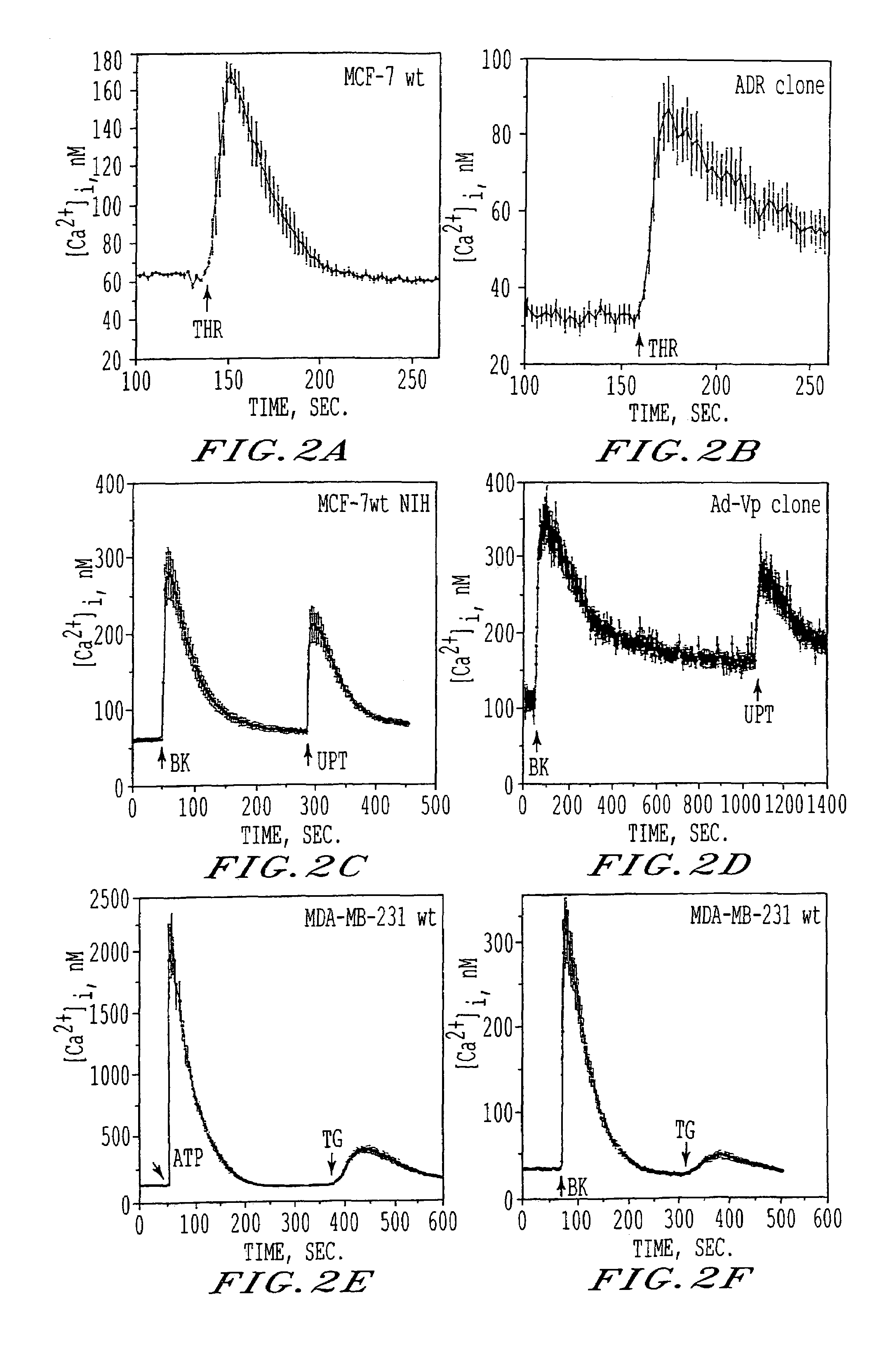 Methods for diagnosing drug-resistant cancer cells or for identifying chemotherapeutic agents by measuring anomalous intracellular ion and/or second messenger dynamics