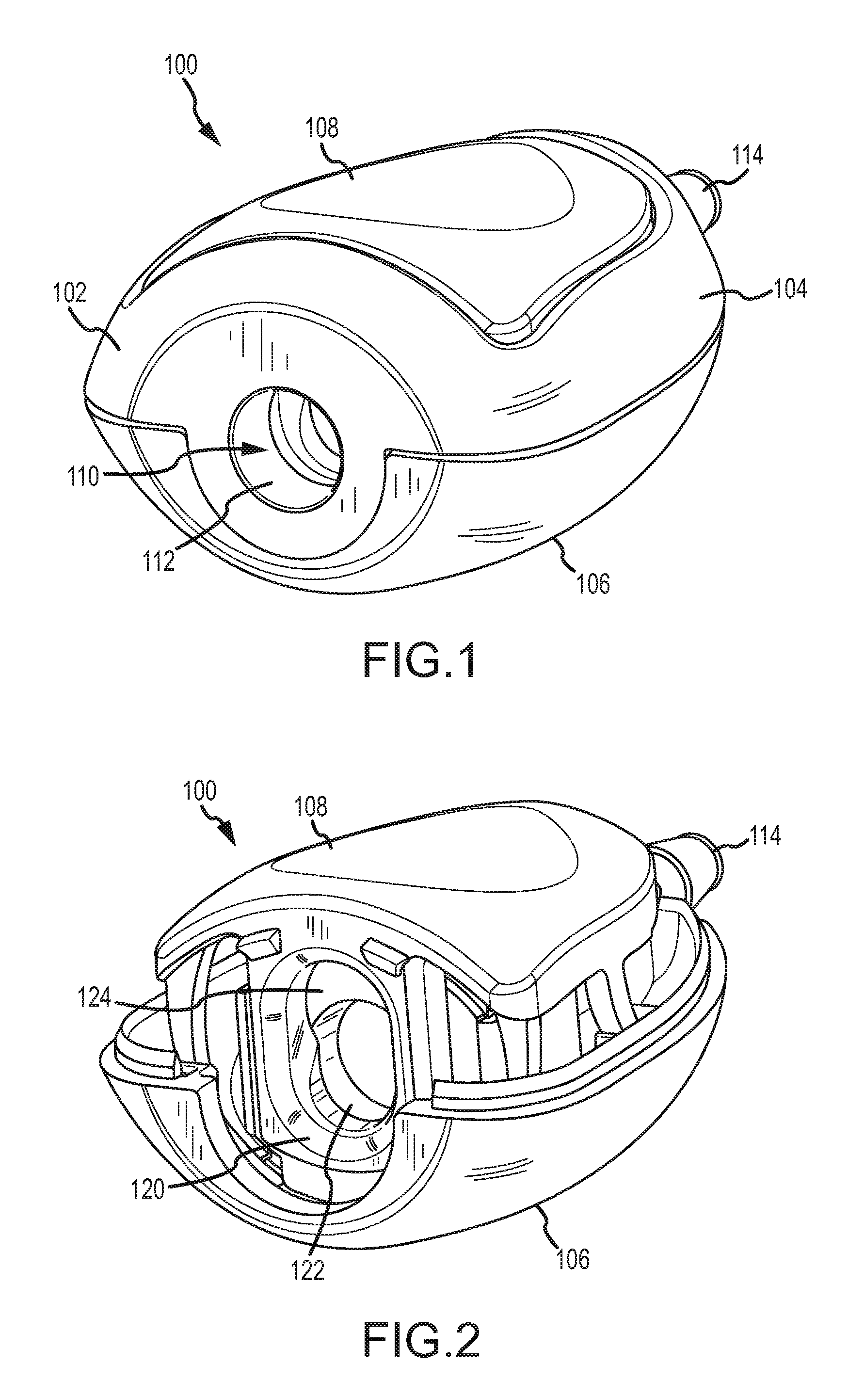 Fluid connector latches with profile lead-ins