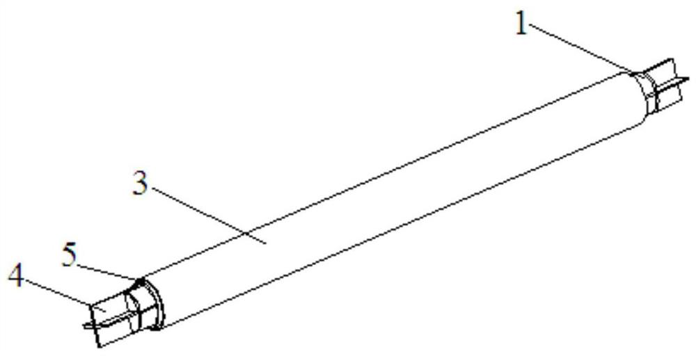 A Buckling Constrained Brace of Triple Round Steel Tubes