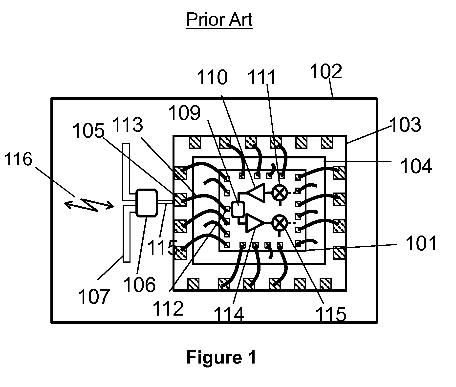 Antennas Using Chip-Package Interconnections for Millimeter-wave Wireless Communication