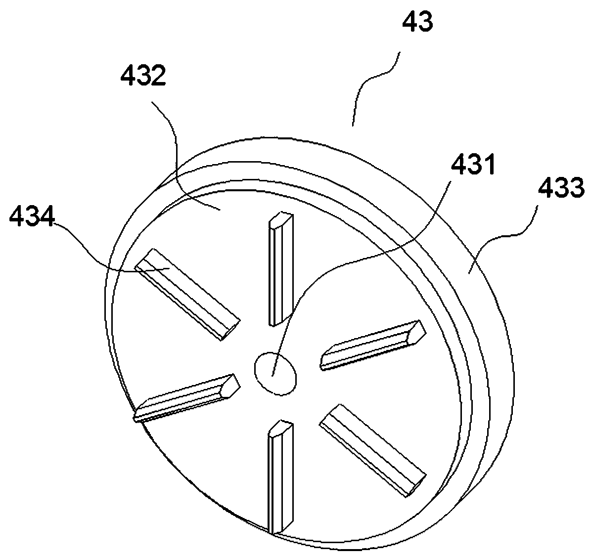 Enameled wire painting, drying and cooling device