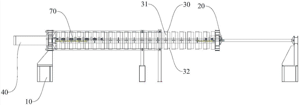 Horizontal filter press