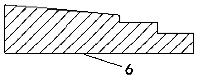 Screen printing plate structure of monocrystalline silicon solar cell