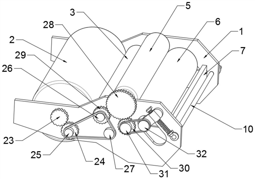 Dampening mechanism for offset printing equipment, and printing machine