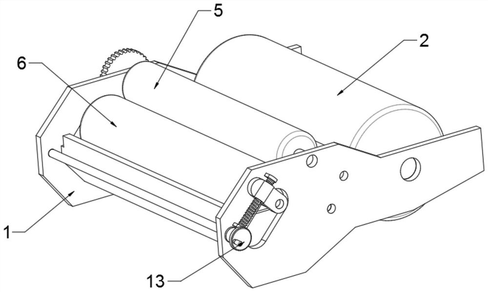 Dampening mechanism for offset printing equipment, and printing machine