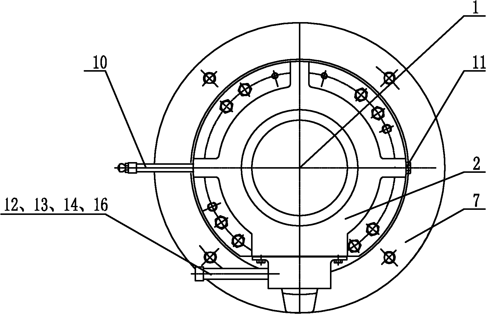 Waterproof rolling bearing