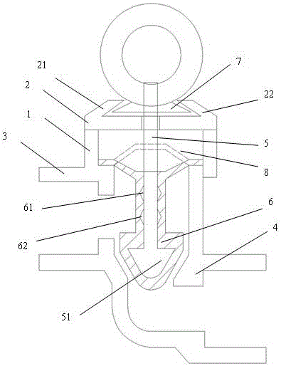 Anti-run-out water gate capable of being automatically closed and opened