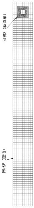 Method, equipment and medium for dynamic matching of overlapping grid size based on cell cutting